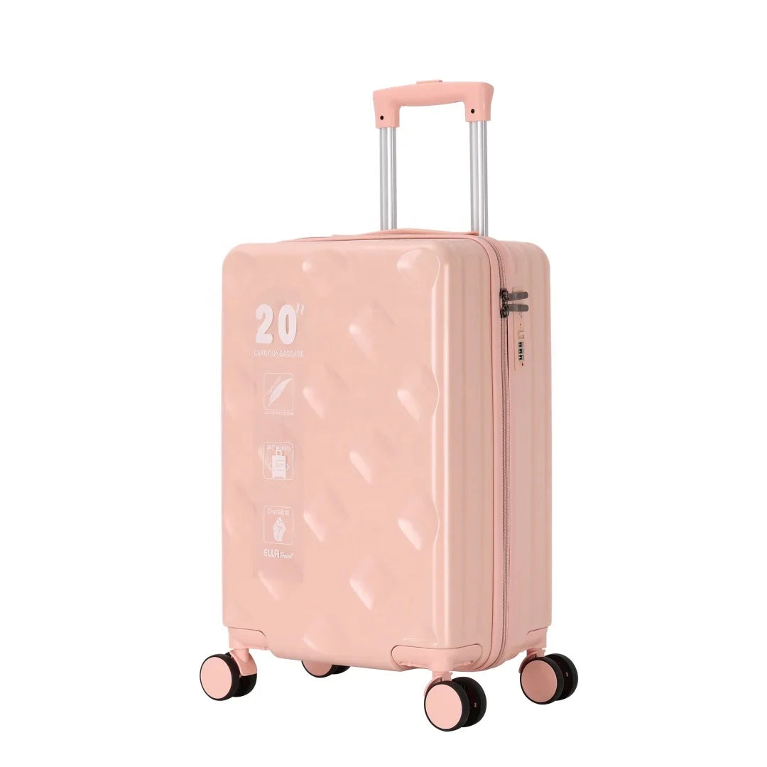 KTX-831891 Lightweight Scratch-Resistant PP Luggage with Spinner Wheels for Business Travel