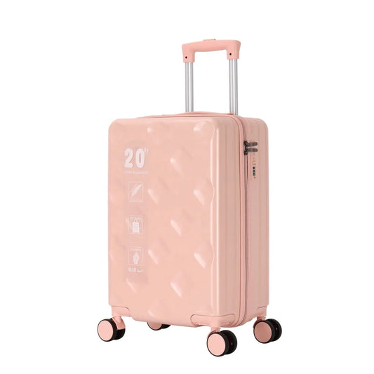 KTX-831891 Lightweight Scratch-Resistant PP Luggage with Spinner Wheels for Business Travel