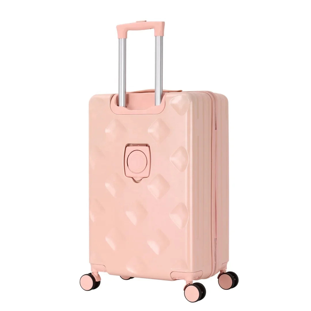 KTX-831891 Lightweight Scratch-Resistant PP Luggage with Spinner Wheels for Business Travel