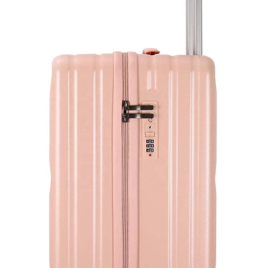 KTX-831891 Lightweight Scratch-Resistant PP Luggage with Spinner Wheels for Business Travel