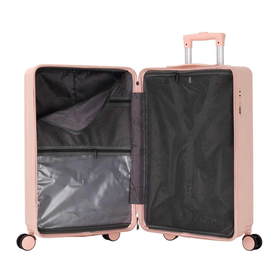 KTX-831891 Lightweight Scratch-Resistant PP Luggage with Spinner Wheels for Business Travel