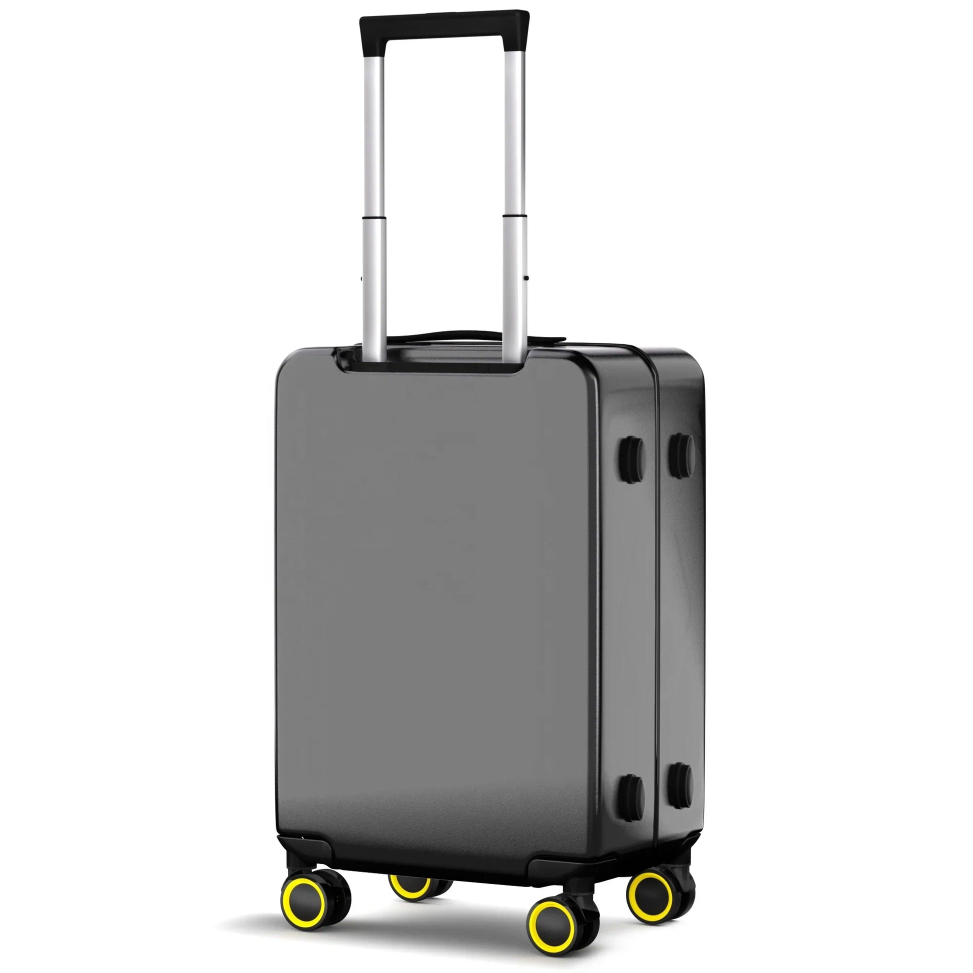 KTX-716627 Unbreakable Hard Shell Aluminium Travel Trolley Case Suitcase with PC Material