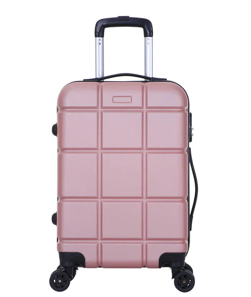 KTX-961811 3-Piece Hardshell Luggage Set in ABS Material - Includes 20", 24", and 28" Suitcases