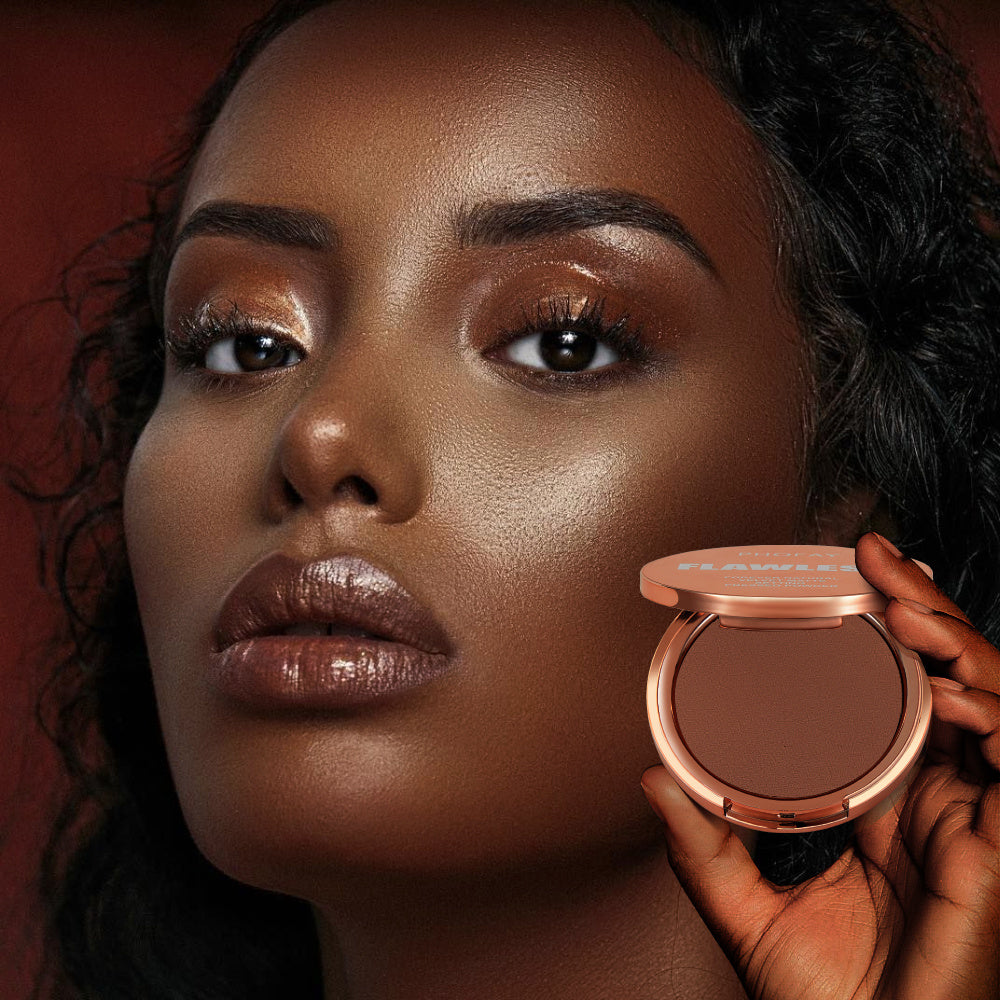 KTX-007763 Matte Setting Pressed Powder for Flawless Finish - 8g