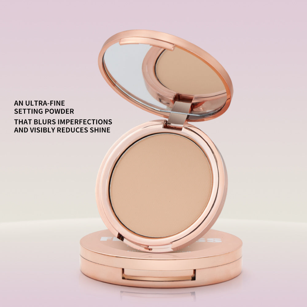 KTX-007763 Matte Setting Pressed Powder for Flawless Finish - 8g