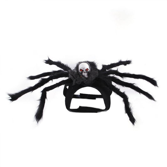 JMT-730826 Bat Wings Costume for Cats and Small Dogs - Black Felt Accessory with Adjustable Velcro Straps