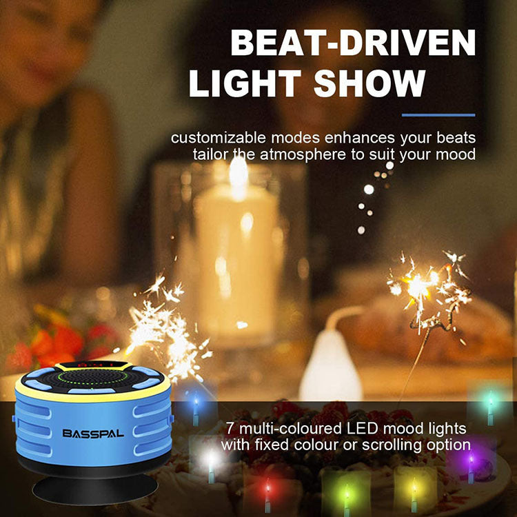 KTX-873811 Portable Bluetooth Audio Speaker - 8W Power, 730mAh Battery, 8-Hour Playback, USB Interface, Bluetooth 5.0