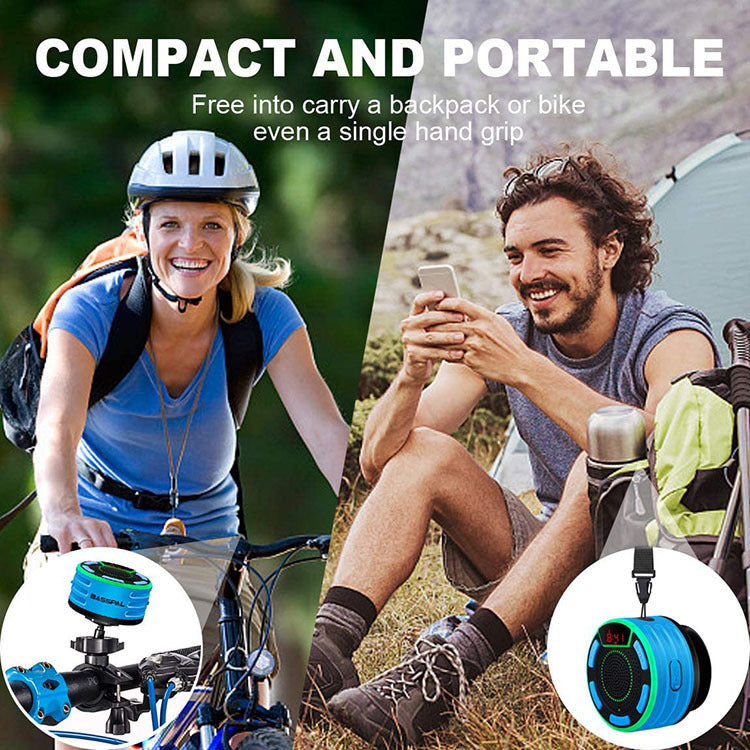 KTX-873811 Portable Bluetooth Audio Speaker - 8W Power, 730mAh Battery, 8-Hour Playback, USB Interface, Bluetooth 5.0