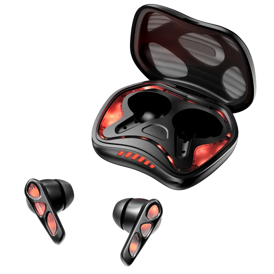 KTX-281363 YX36 In-Ear Gaming Earbuds with ENC+ANC Dual Microphones, Bluetooth 5.4, LED Battery Indicator