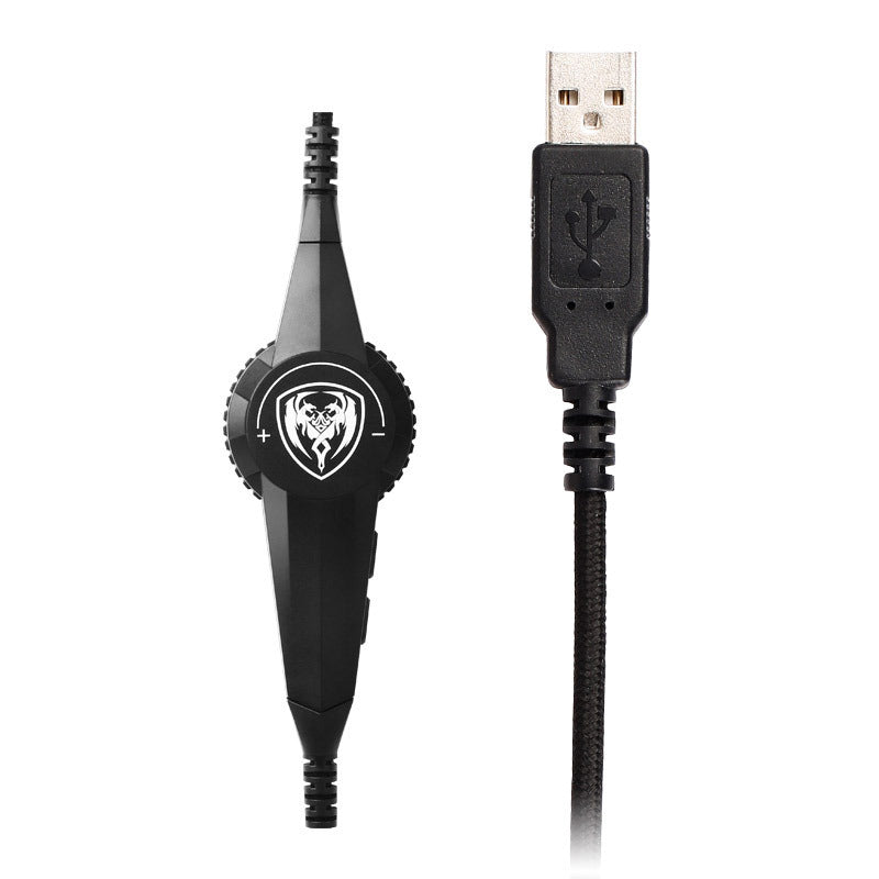 KTX-330259 Over-Ear Wired Gaming Headset with Noise-Cancelling Microphone and 40mm Speaker