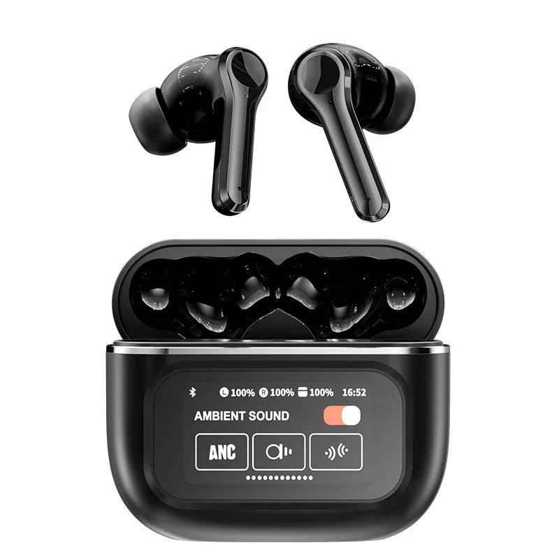 KTX-116371 Wireless Bluetooth In-Ear Headphones with ANC, LED Battery Indicator, and Low Latency for Comfort and Extended Use