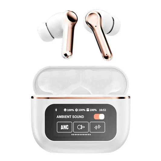 KTX-116371 Wireless Bluetooth In-Ear Headphones with ANC, LED Battery Indicator, and Low Latency for Comfort and Extended Use
