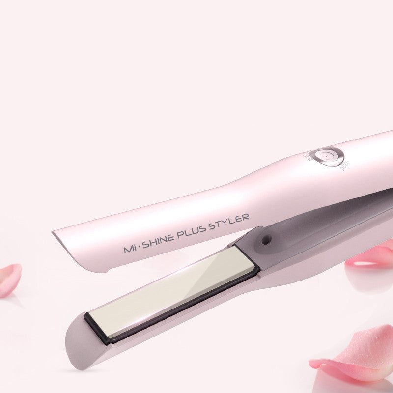 KTX-992467 Mini USB Hair Straightener with Tourmaline Ceramic and Three-Stage Temperature Control