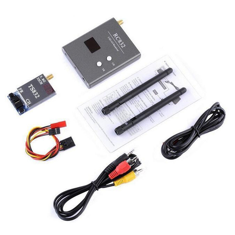 KTX-242515 5.8GHz 600mW AV Output FPV Receiver with 40 Frequency Points for Aerial Photography