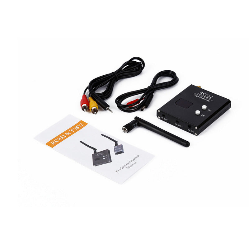 KTX-242515 5.8GHz 600mW AV Output FPV Receiver with 40 Frequency Points for Aerial Photography