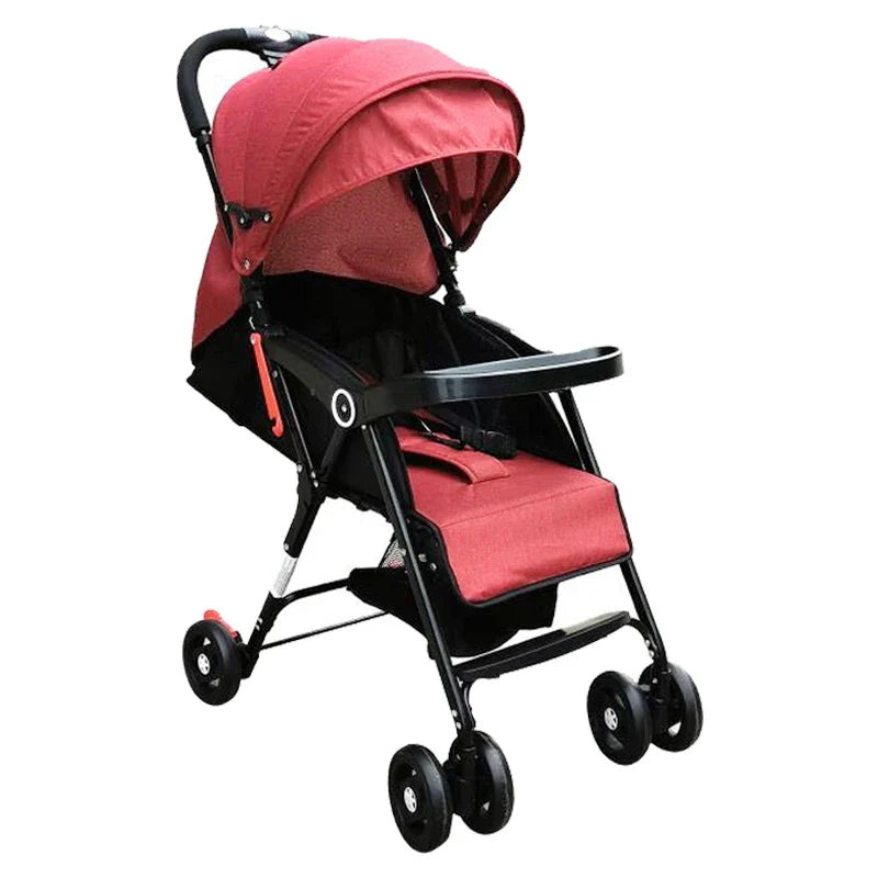 KTX-124307 Compact Lightweight Baby Stroller with Detachable Tray for Travel and Airplane Use