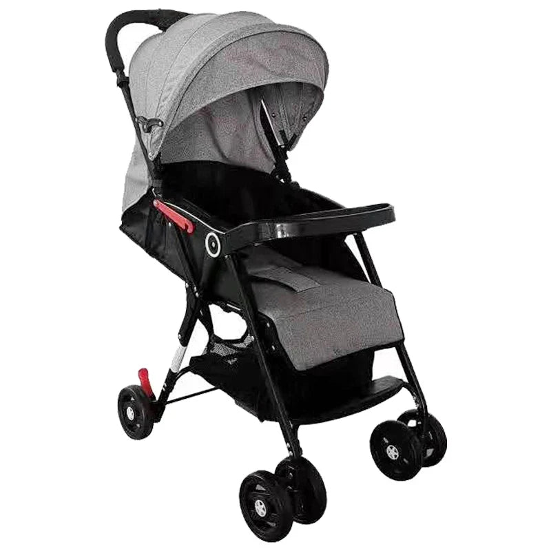 KTX-124307 Compact Lightweight Baby Stroller with Detachable Tray for Travel and Airplane Use