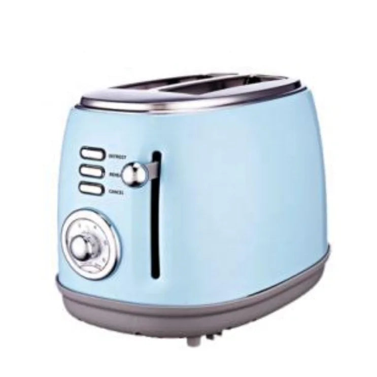 KTX-815443 2-Slice Electric Toaster with Removable Crumb Tray for Household and Commercial Use