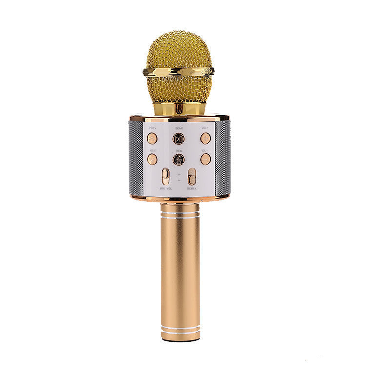 KTX-979219 Portable Bluetooth Wireless Microphone for Music Playback and Karaoke at Home