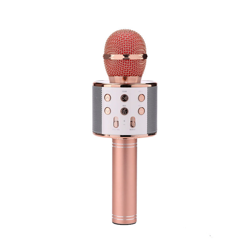 KTX-979219 Portable Bluetooth Wireless Microphone for Music Playback and Karaoke at Home