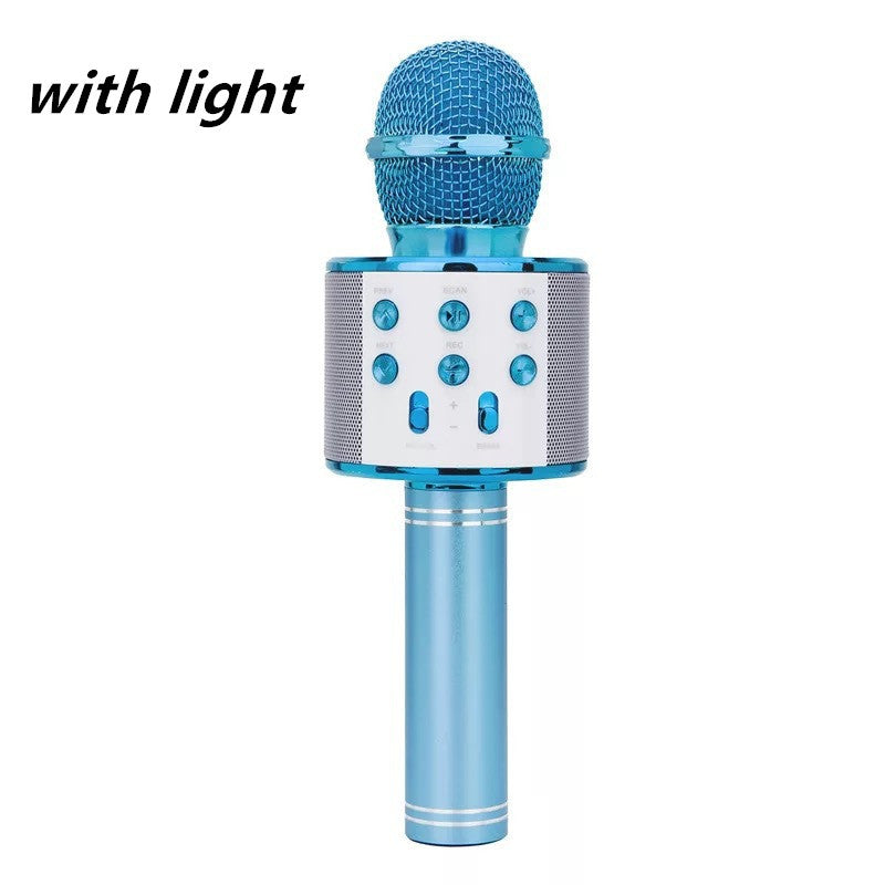 KTX-979219 Portable Bluetooth Wireless Microphone for Music Playback and Karaoke at Home