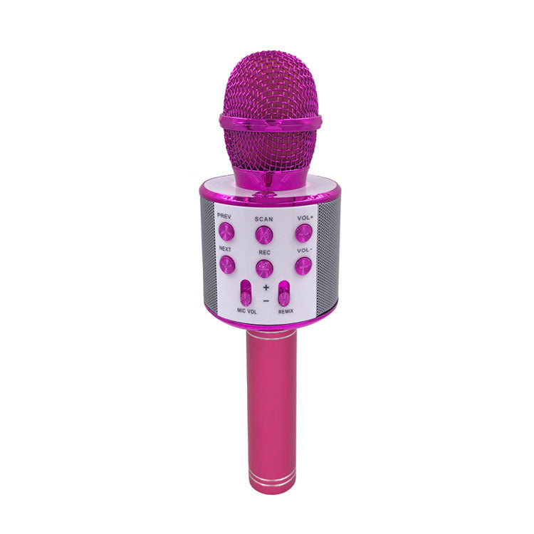 KTX-979219 Portable Bluetooth Wireless Microphone for Music Playback and Karaoke at Home