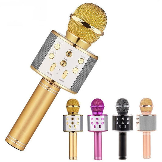 KTX-979219 Portable Bluetooth Wireless Microphone for Music Playback and Karaoke at Home