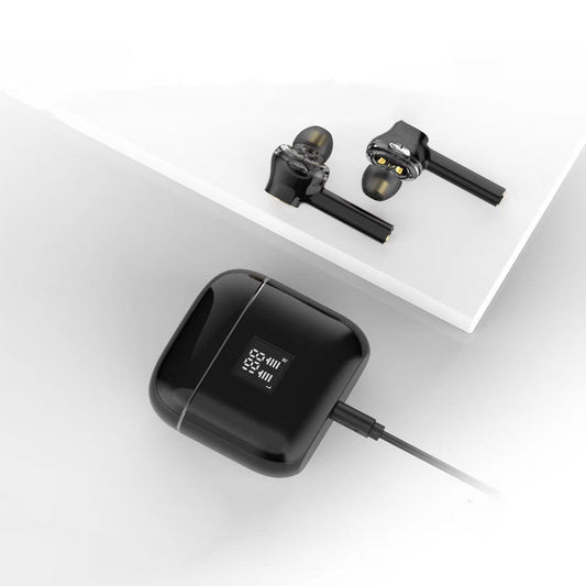 KTX-820179 Smart Waterproof Wireless Stereo Headset with 10m Transmission Range and Bluetooth 5.0 Connectivity