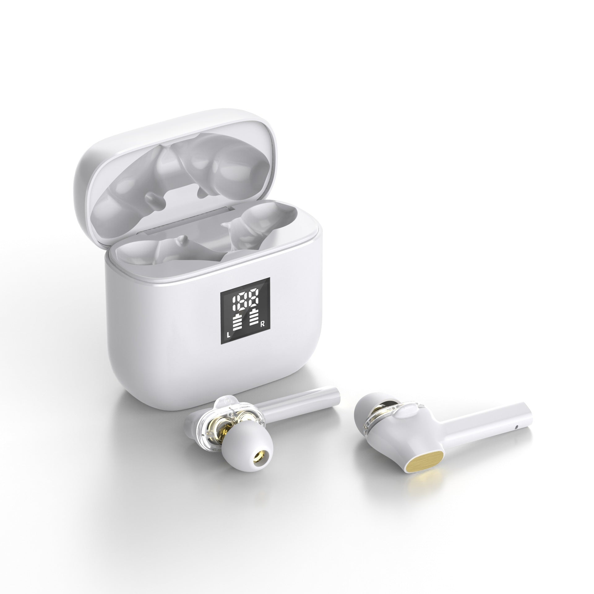 KTX-820179 Smart Waterproof Wireless Stereo Headset with 10m Transmission Range and Bluetooth 5.0 Connectivity