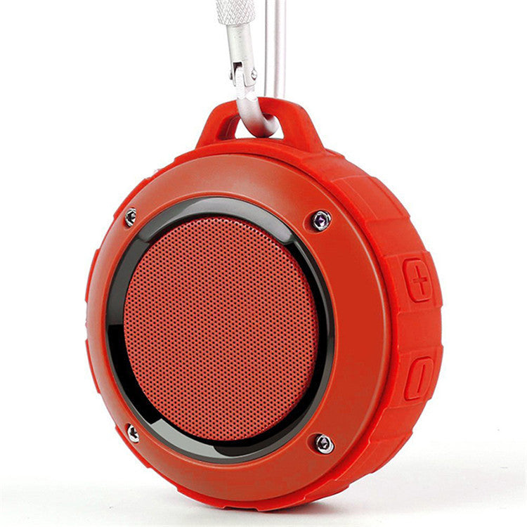 KTX-412755 Waterproof Bluetooth Speaker with USB Interface - 800mAh Battery, 8-Hour Playtime, 10m Range, Mono Output