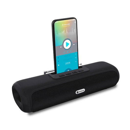 KTX-031891 Wireless Long-Range Radio Subwoofer with 5W Dual Speakers and 10M Working Distance