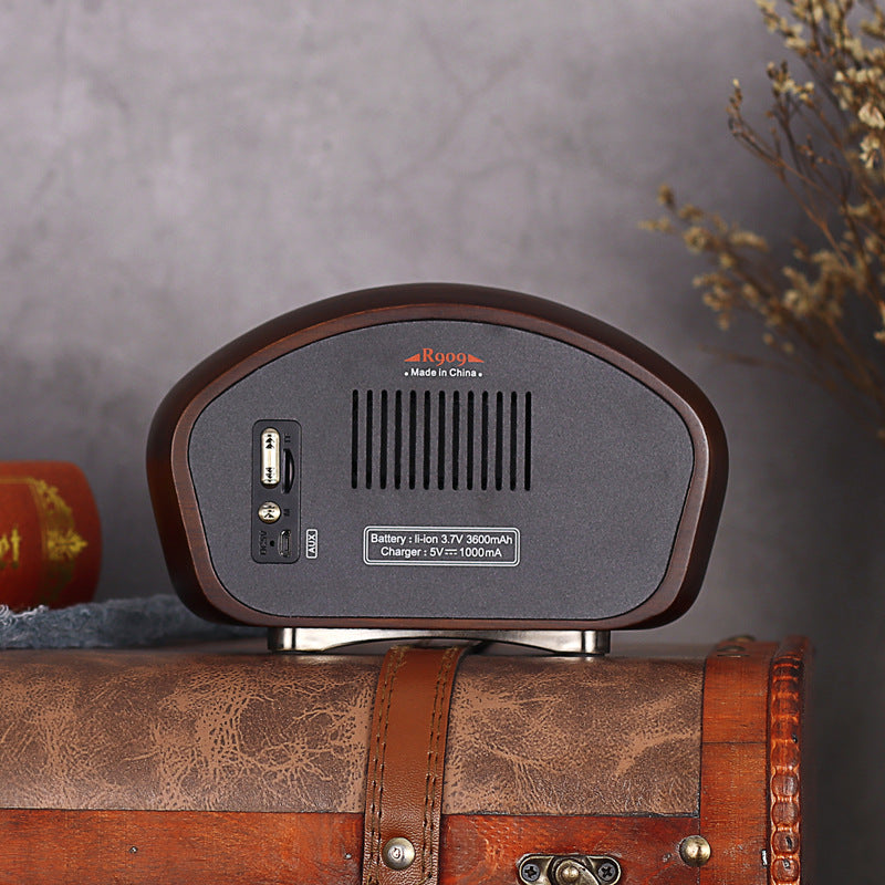 KTX-425107 FMAM Bluetooth Portable Speaker with 3600 mAh Battery, 20+ Hours Radio Playtime, and USB Interface