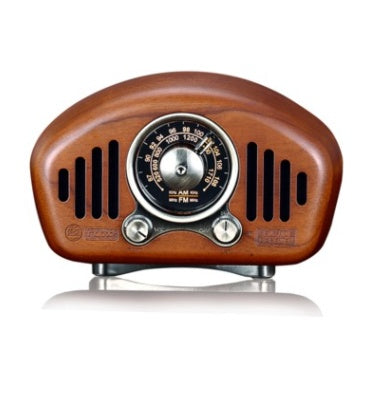 KTX-425107 FMAM Bluetooth Portable Speaker with 3600 mAh Battery, 20+ Hours Radio Playtime, and USB Interface