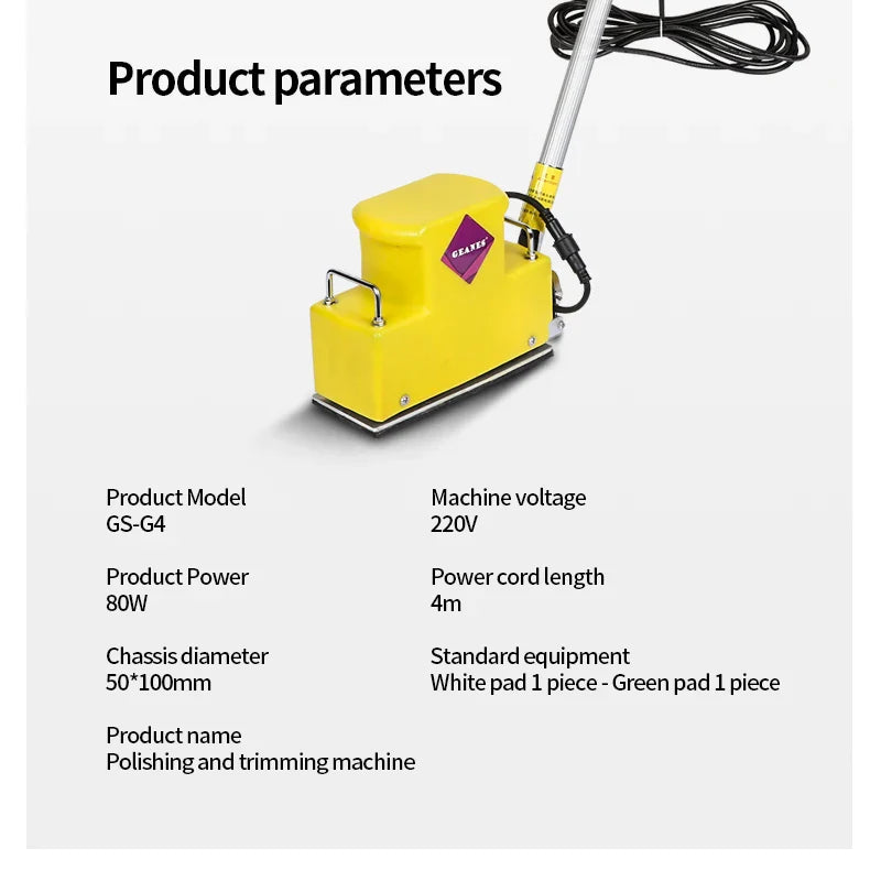 KTX-305491 Kitchen and Bathroom Edges Cleaning and Polishing Machine