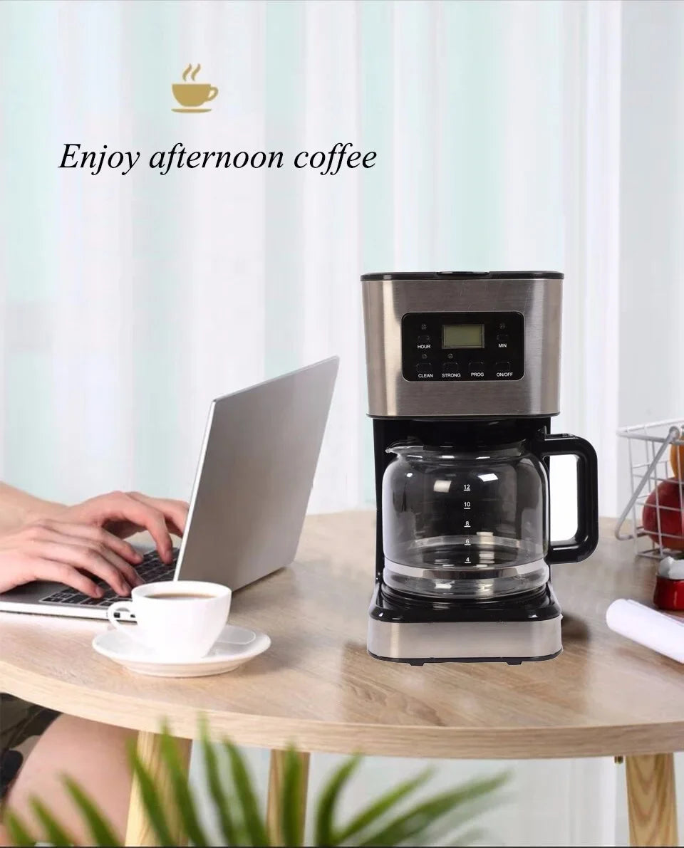 KTX-442323 1.5L 12-Cup Coffee Maker for Home Brewing