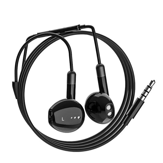 KTX-557907 Wired 3.5mm Earphones with Noise Cancelling Microphone for Sports Activities