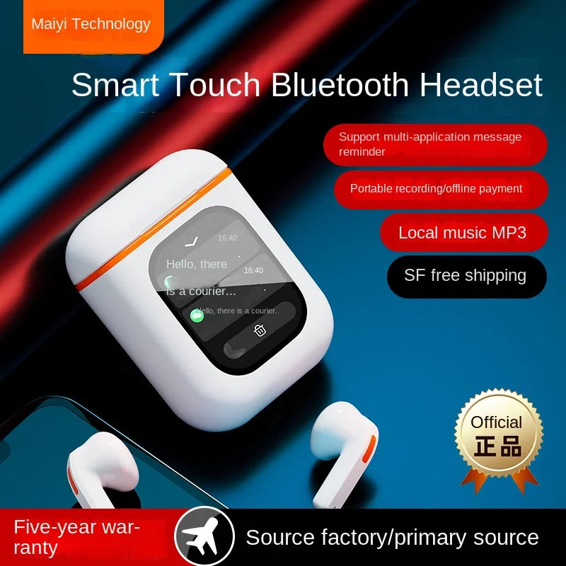 KTX-444051 Touch Control K2 TWS Earphones with Noise Reduction and MP3 Recording Function