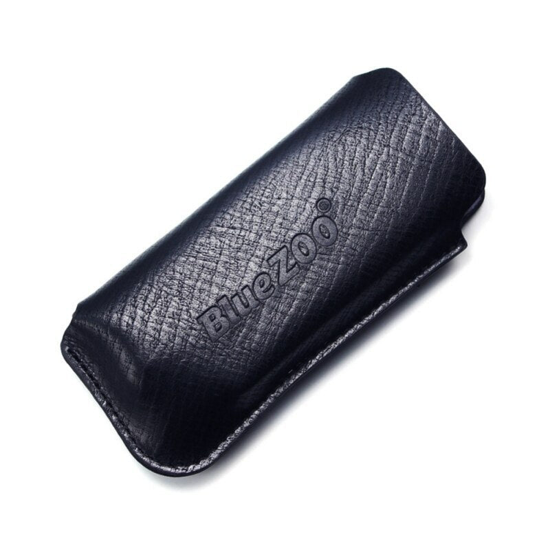 KTX-975507 Folding Comb with PU Leather Carrying Case for Hair and Beard Care