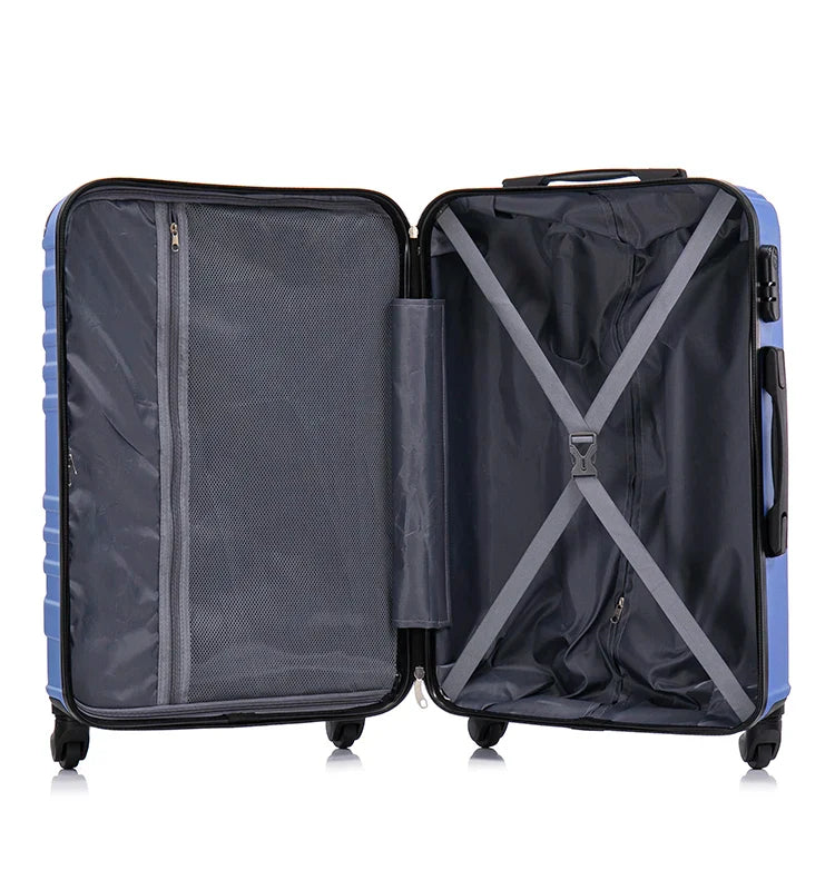 KTX-767507 Custom Logo Travel Trolley Luggage Set with Stylish Design