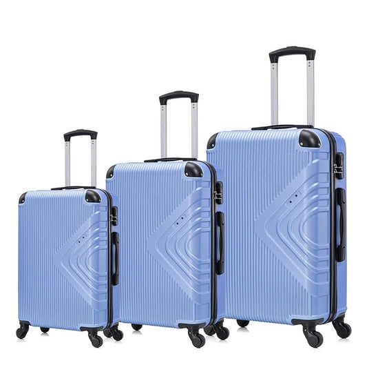 KTX-767507 Custom Logo Travel Trolley Luggage Set with Stylish Design