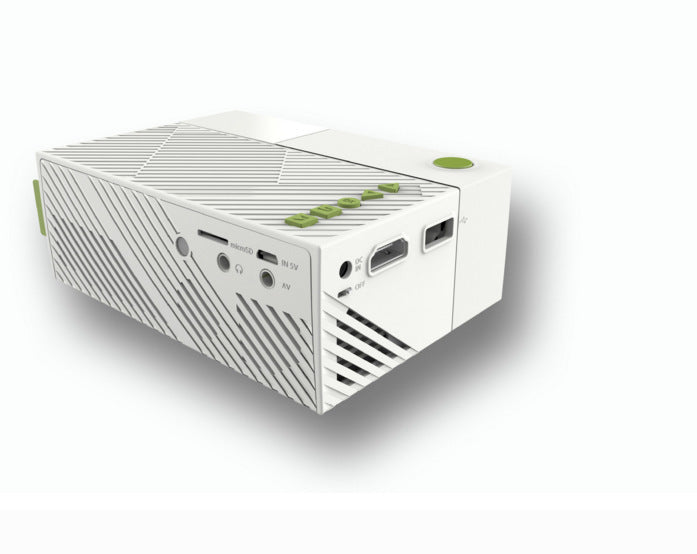KTX-520467 Compact Le Jiada YG300 HD Micro Projector for Front Projection - Portable and Lightweight Design