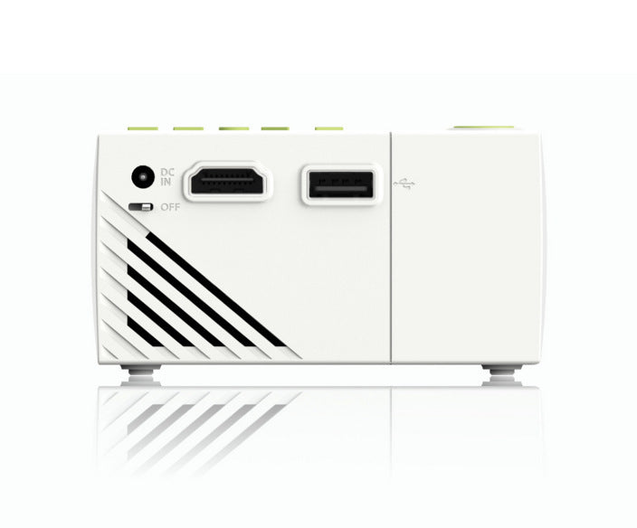 KTX-520467 Compact Le Jiada YG300 HD Micro Projector for Front Projection - Portable and Lightweight Design