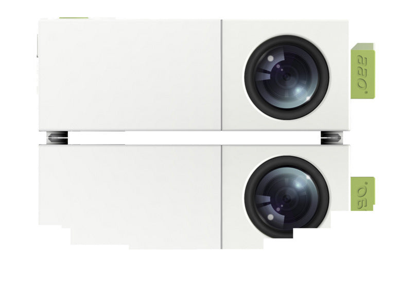 KTX-520467 Compact Le Jiada YG300 HD Micro Projector for Front Projection - Portable and Lightweight Design