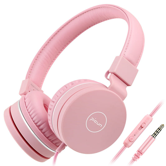 KTX-229651 Wired Headset for Mobile & Computer with Microphone - Comfortable Over-Ear Design, 40mm Speaker, 1.5m Cable, Available in Multiple Colors