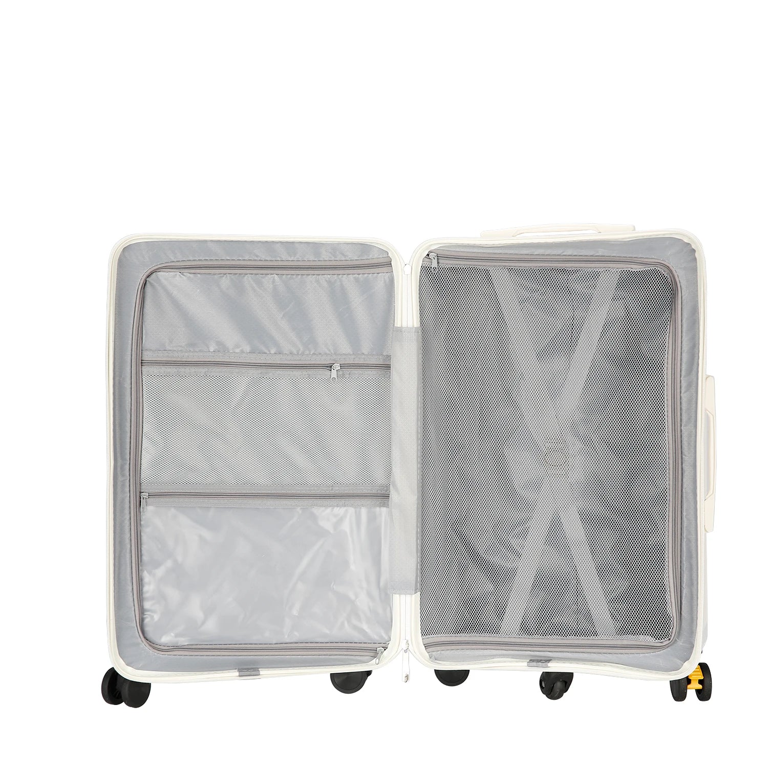 KTX-916691 3-Piece Leather Luggage Set with Travel Suitcase and Tote Bags