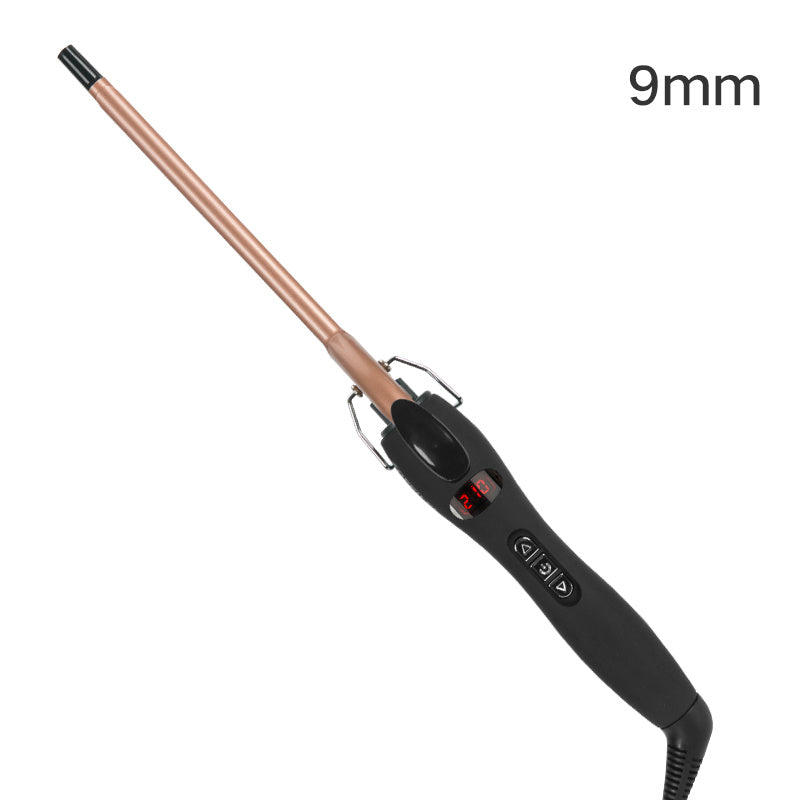 JMT-766410 Wet and Dry Anti-Skid Curling Stick with Adjustable Temperature Control, Eco-Friendly Alloy, 9mm Diameter