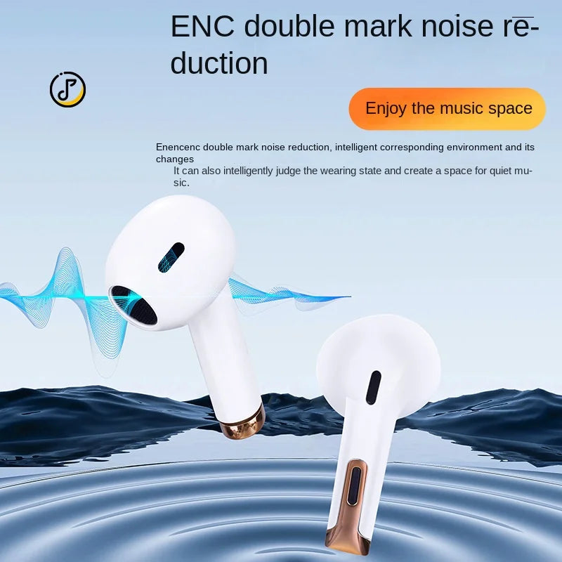 KTX-083603 Wireless In-Ear Headset with ENC, LED Battery Indicator, and Smart Display