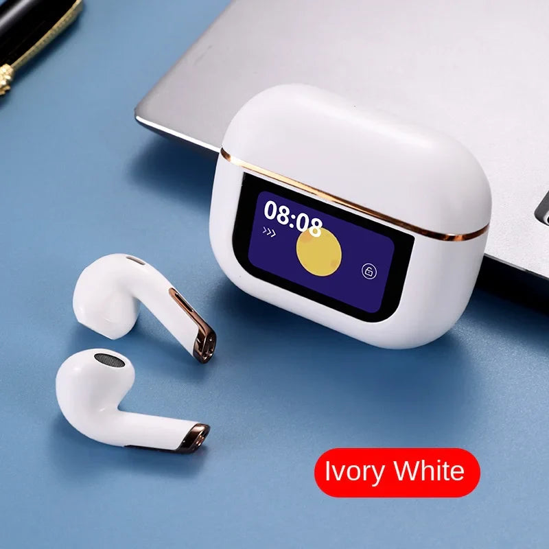 KTX-083603 Wireless In-Ear Headset with ENC, LED Battery Indicator, and Smart Display