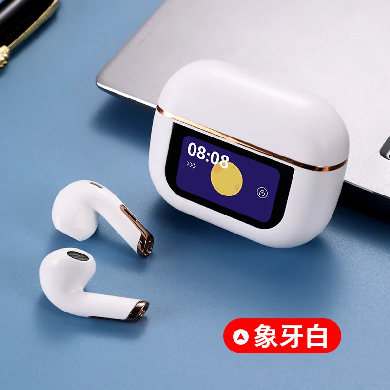KTX-083603 Wireless In-Ear Headset with ENC, LED Battery Indicator, and Smart Display