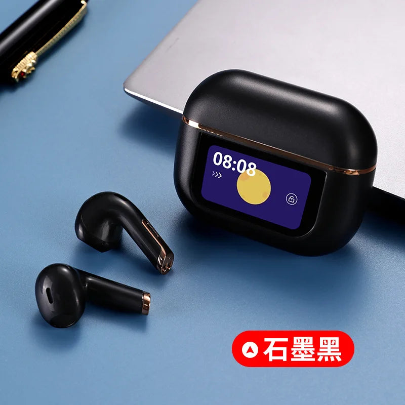 KTX-083603 Wireless In-Ear Headset with ENC, LED Battery Indicator, and Smart Display